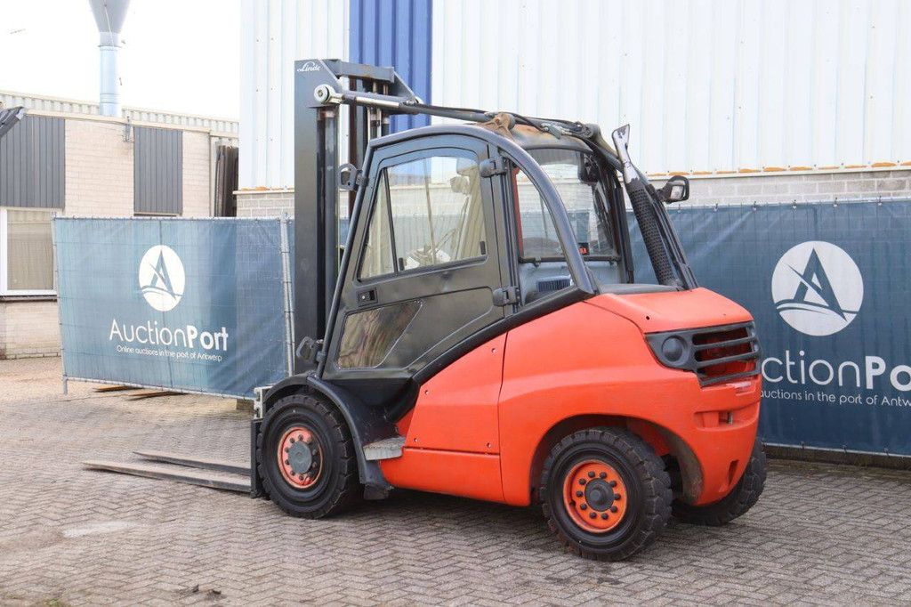Forklift Linde H50D-01 Diesel 5000kg 7m 2010