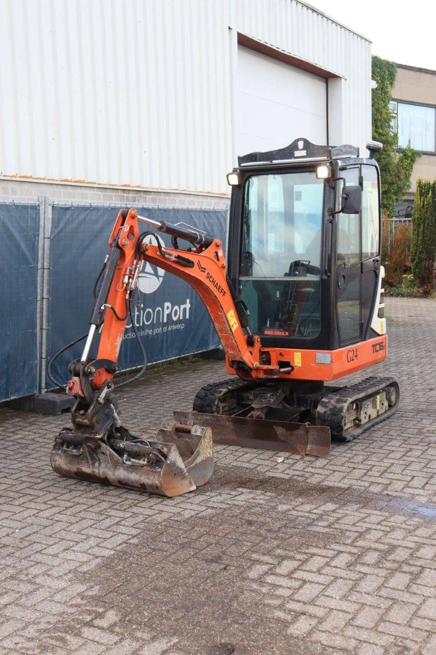Mini excavator Schaeff TC16 Diesel 12kW 2017