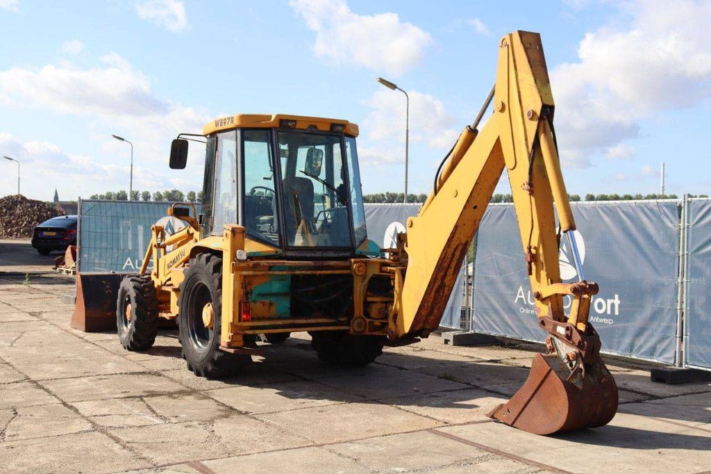 Backhoe loader Komatsu WB97R Diesel 74kW 1995