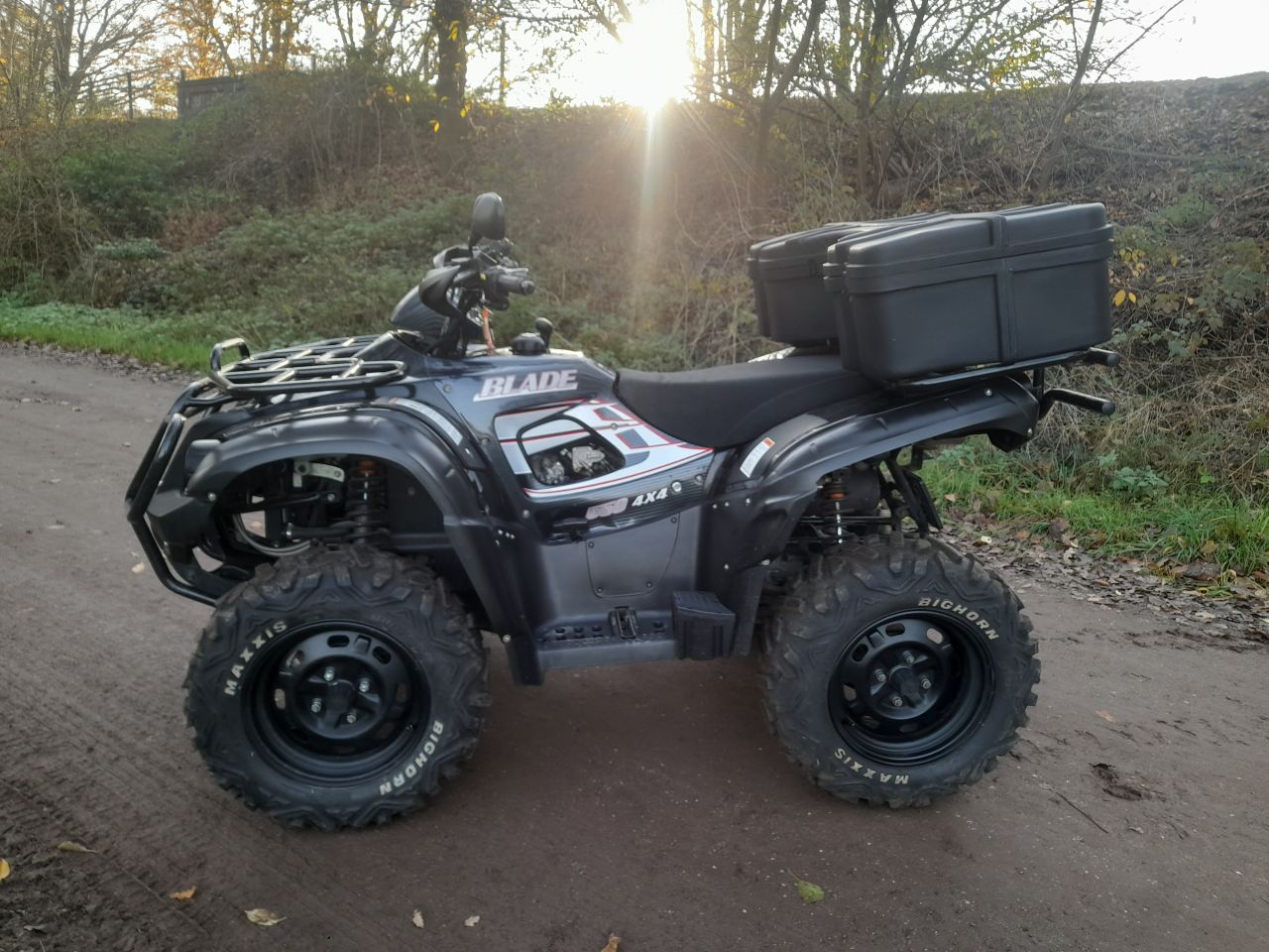 TGB Blade Quad met autokenteken 550cc 4x4