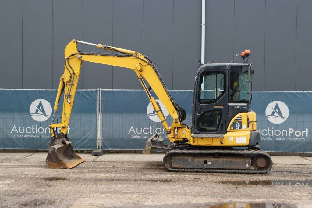 Crawler excavator Komatsu PC55MR-3 Diesel 29.5kW 2014