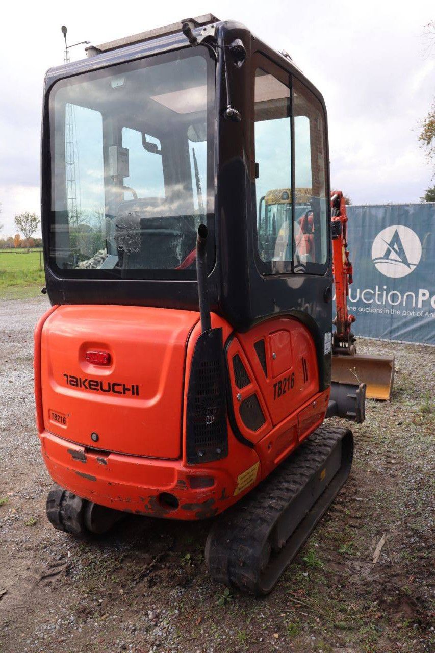 Minibagger Takeuchi TB216 Diesel 2015