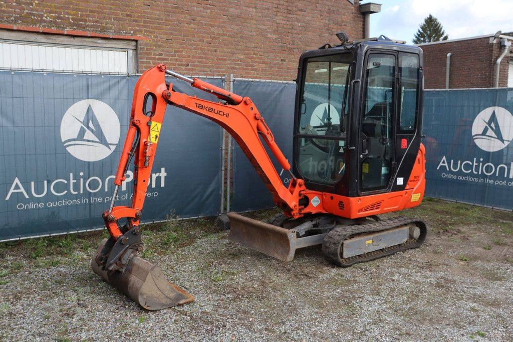 Minibagger Takeuchi TB216 Diesel 2015