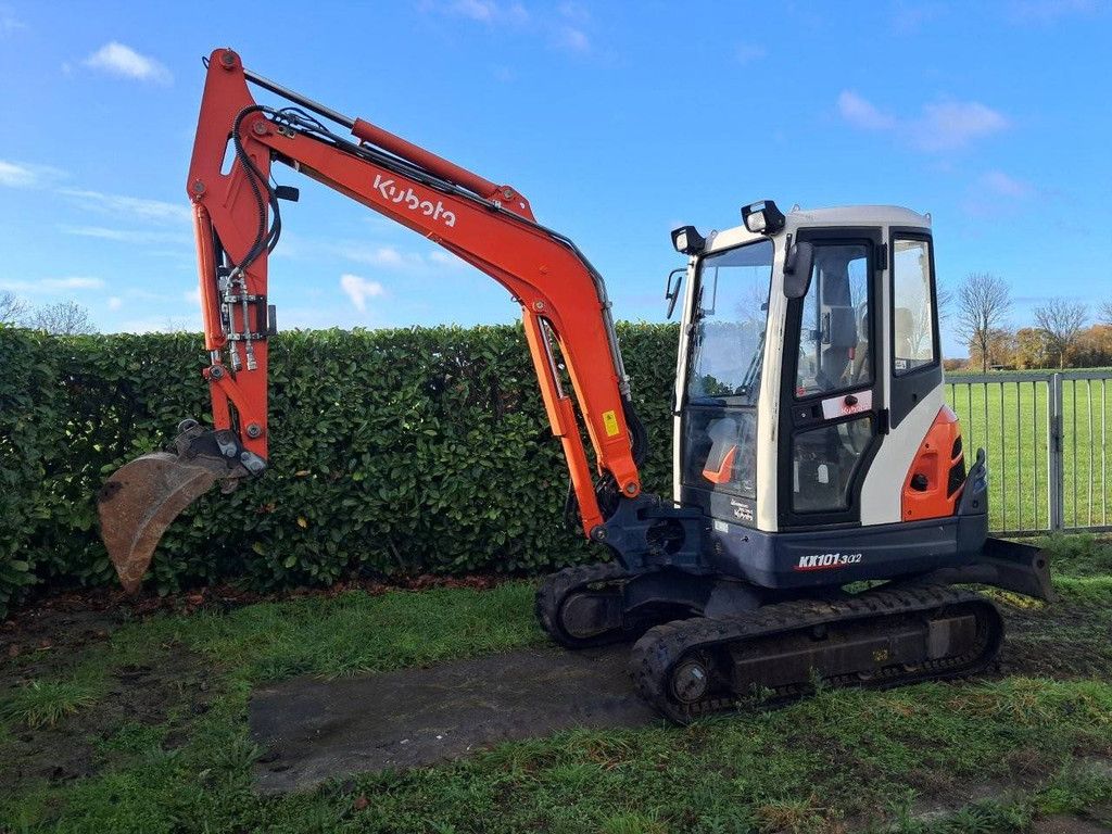 Crawler excavator Kubota KX101-302 Diesel 2009