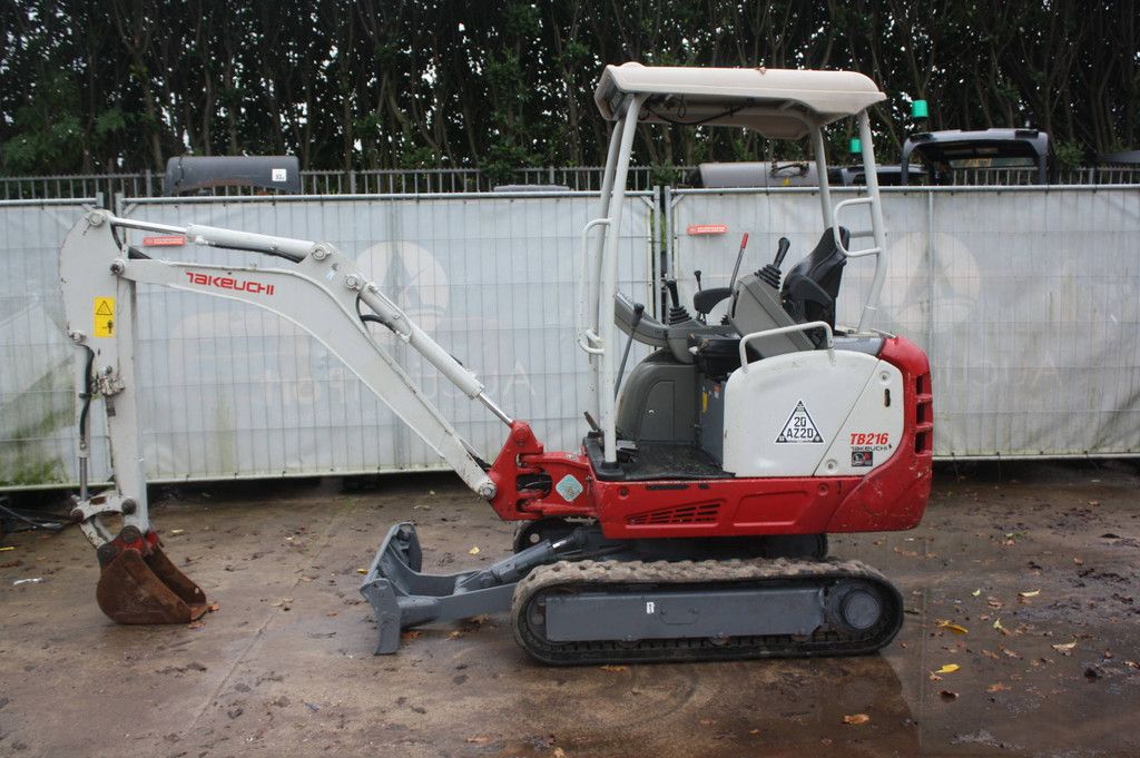 Mini excavator Takeuchi TB216 Diesel 2020
