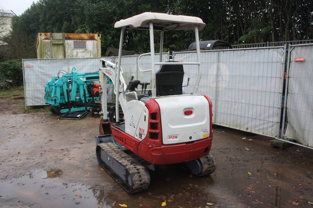 Mini excavator Takeuchi TB216 Diesel 2020