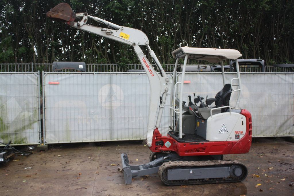 Mini excavator Takeuchi TB216 Diesel 2020