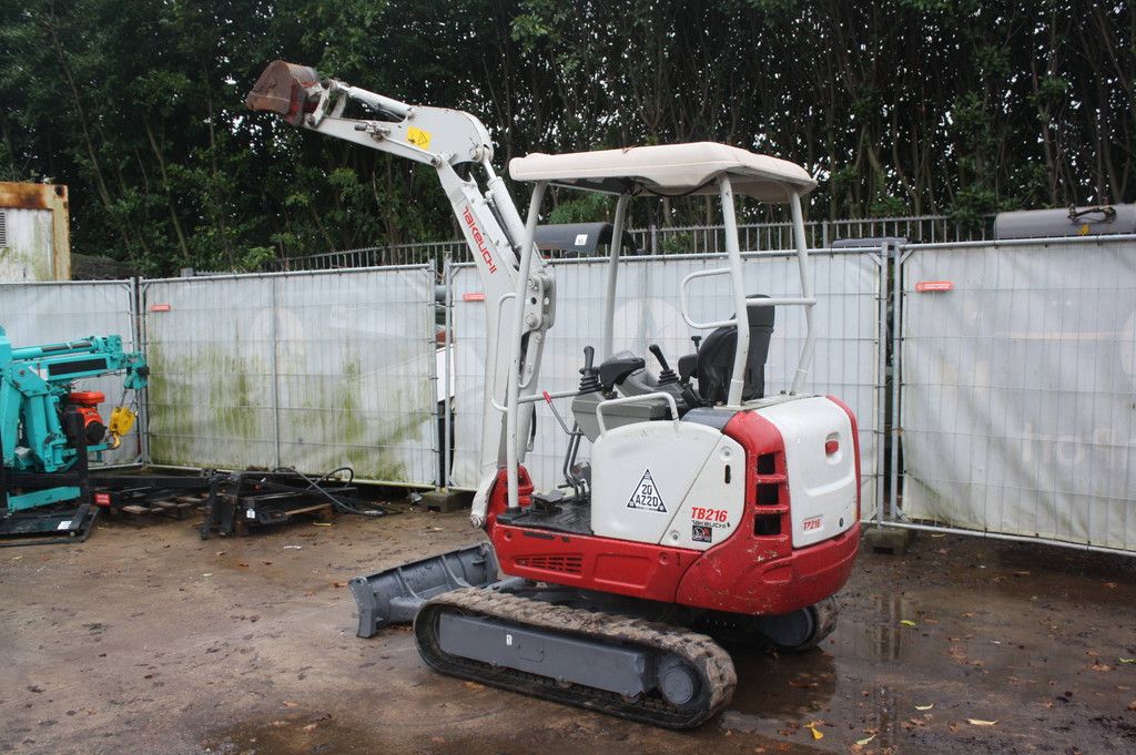 Mini excavator Takeuchi TB216 Diesel 2020