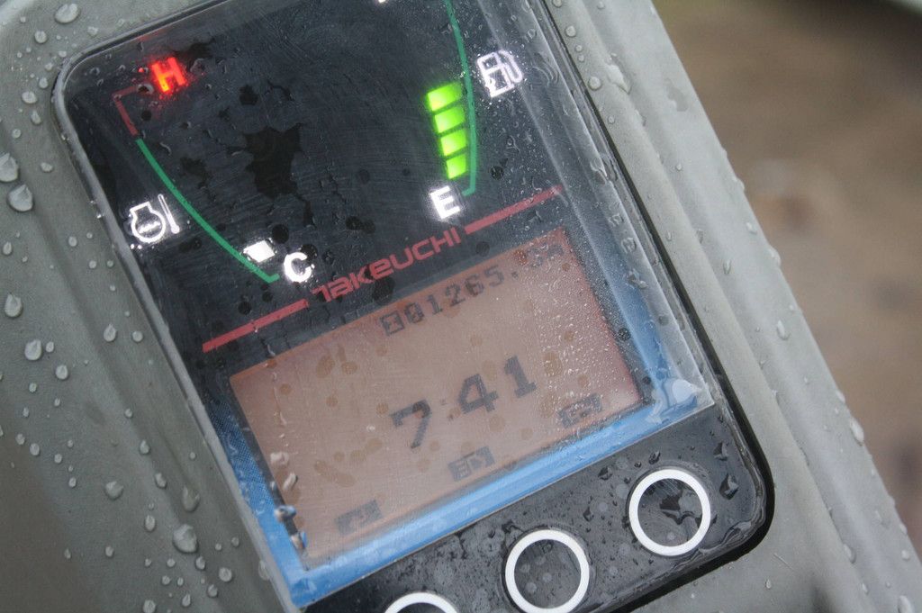 Mini excavator Takeuchi TB216 Diesel 2020