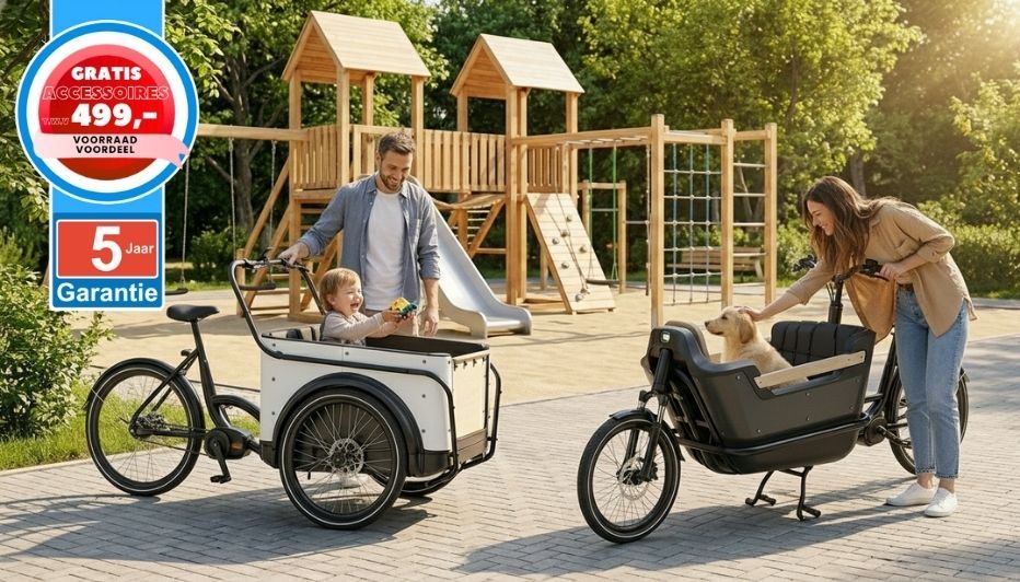 Royal Cargo Bike elektrische bakfiets Nederlandse bakfietsen