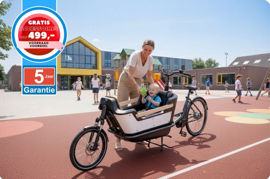 Royal Cargo Bike elektrische bakfiets Nederlandse bakfietsen