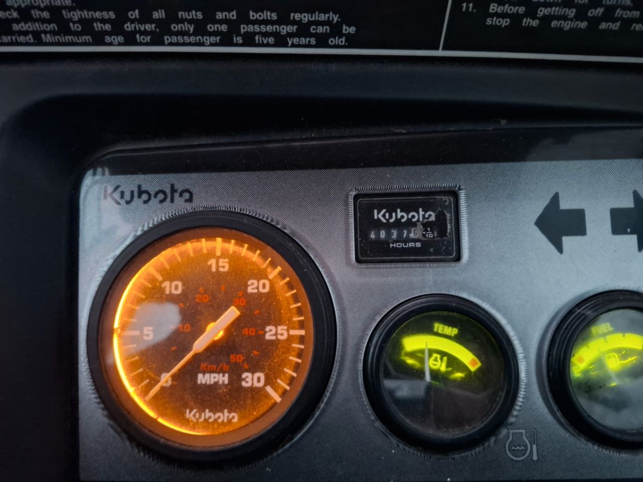 Kubota rt 900 diesel 4x4