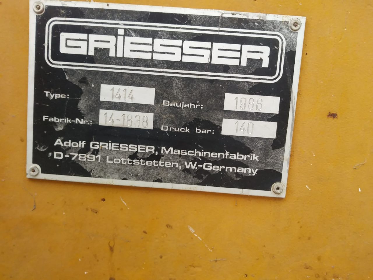 Wielkraan Griesser 1414