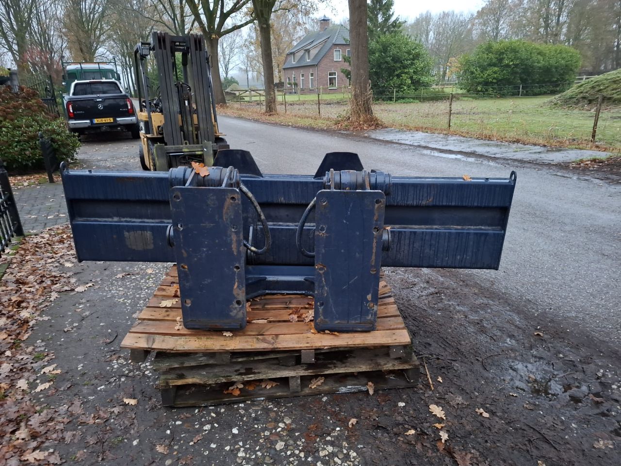 Front schaaf 250 cm breed