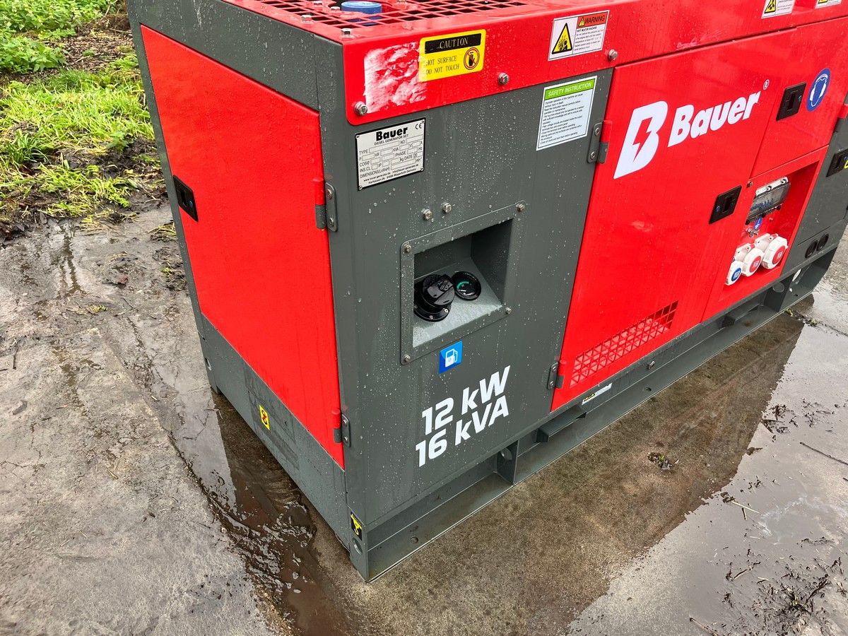 Bauer 12 kW / 16 kVa Noodstroomagregaat | generator