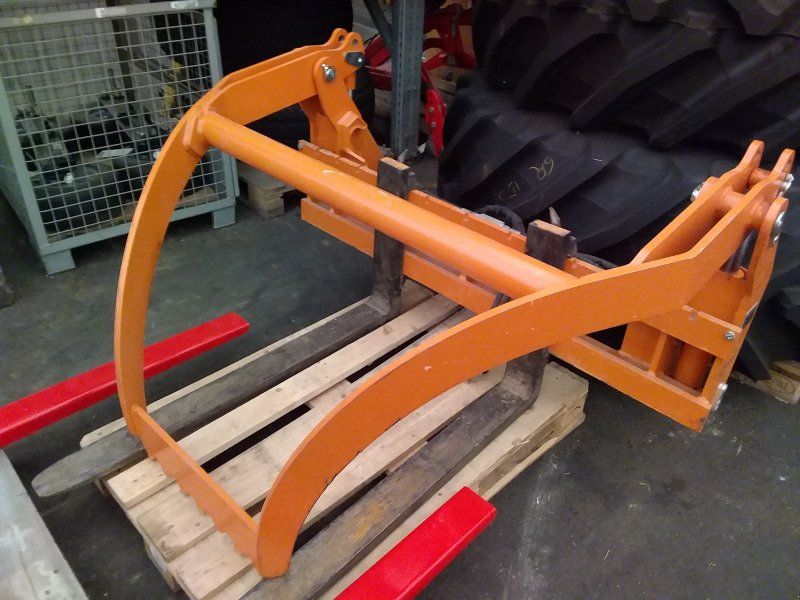 Hauer Palettengabel mit hydr. Niederhalter