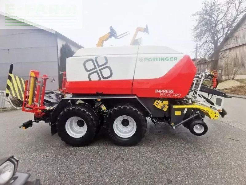 Pöttinger impress 155 vc pro press-wickelkombination