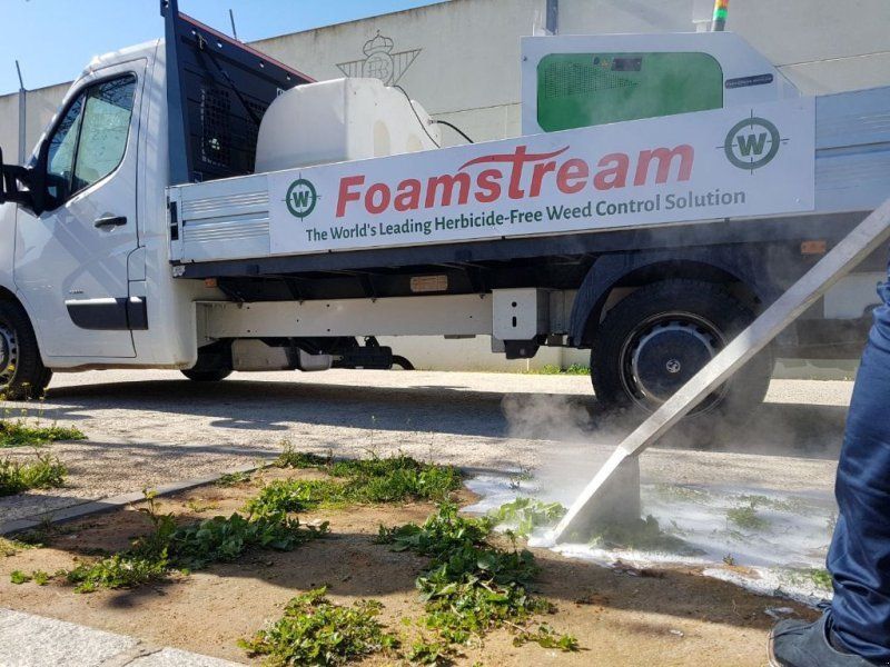 Machine de désherbage sans glyphosate