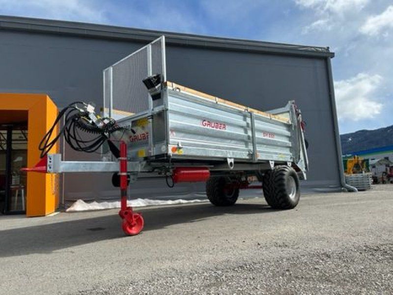 Gruber Miststreuer SM650 Druckluftbremse