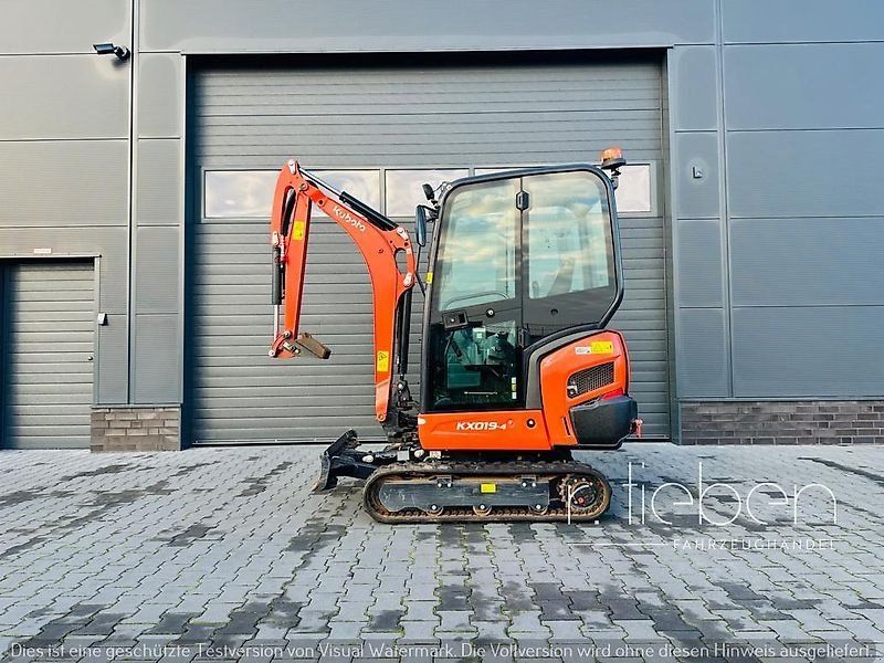 Kubota KX019-4 Minibagger NUR 345 Stunden