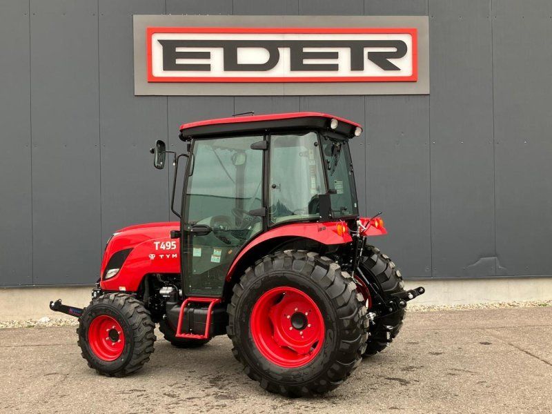 TYM T495 SH mit Kabine und Fronthydraulik