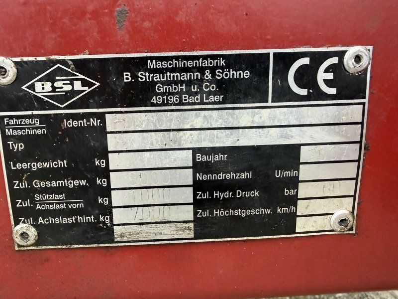 Strautmann SK 8001 TD