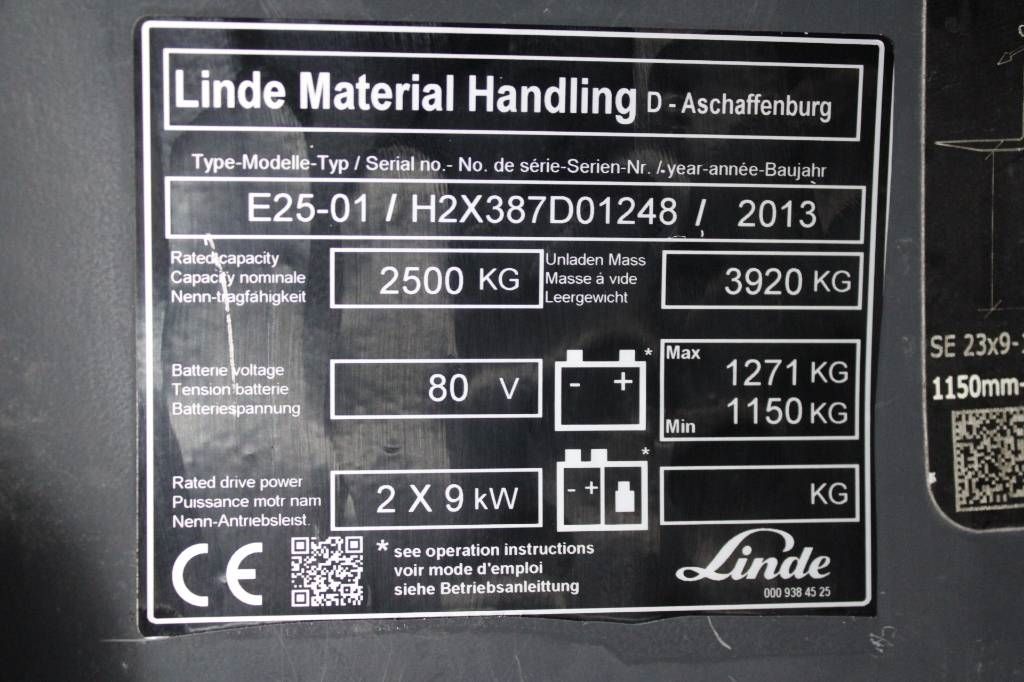 Linde E 25-01