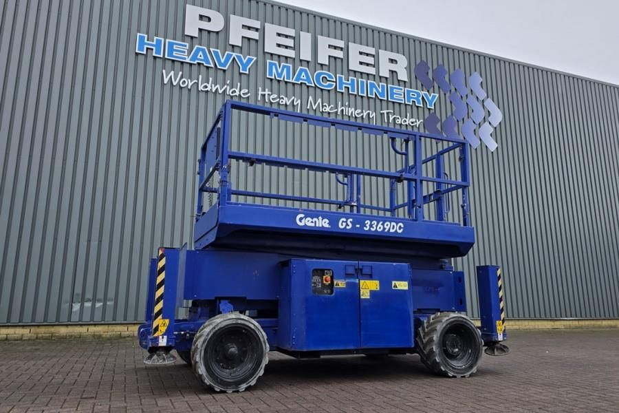 Genie GS3369DC Electric, 11.9m Working Height, 454kg Cap