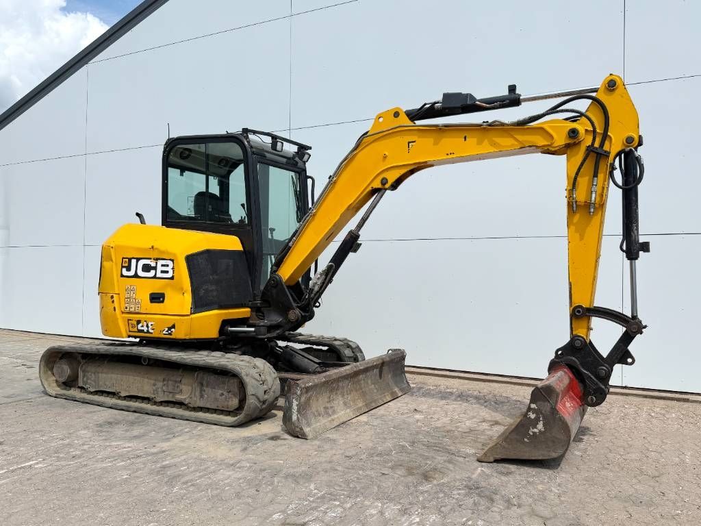 JCB 48Z-1 - Hammer Lines / Quick Coupler