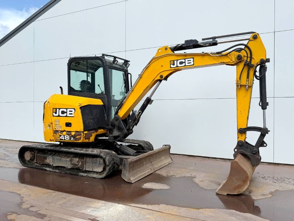 JCB 48Z-1 - Hammer Lines / Quick Coupler