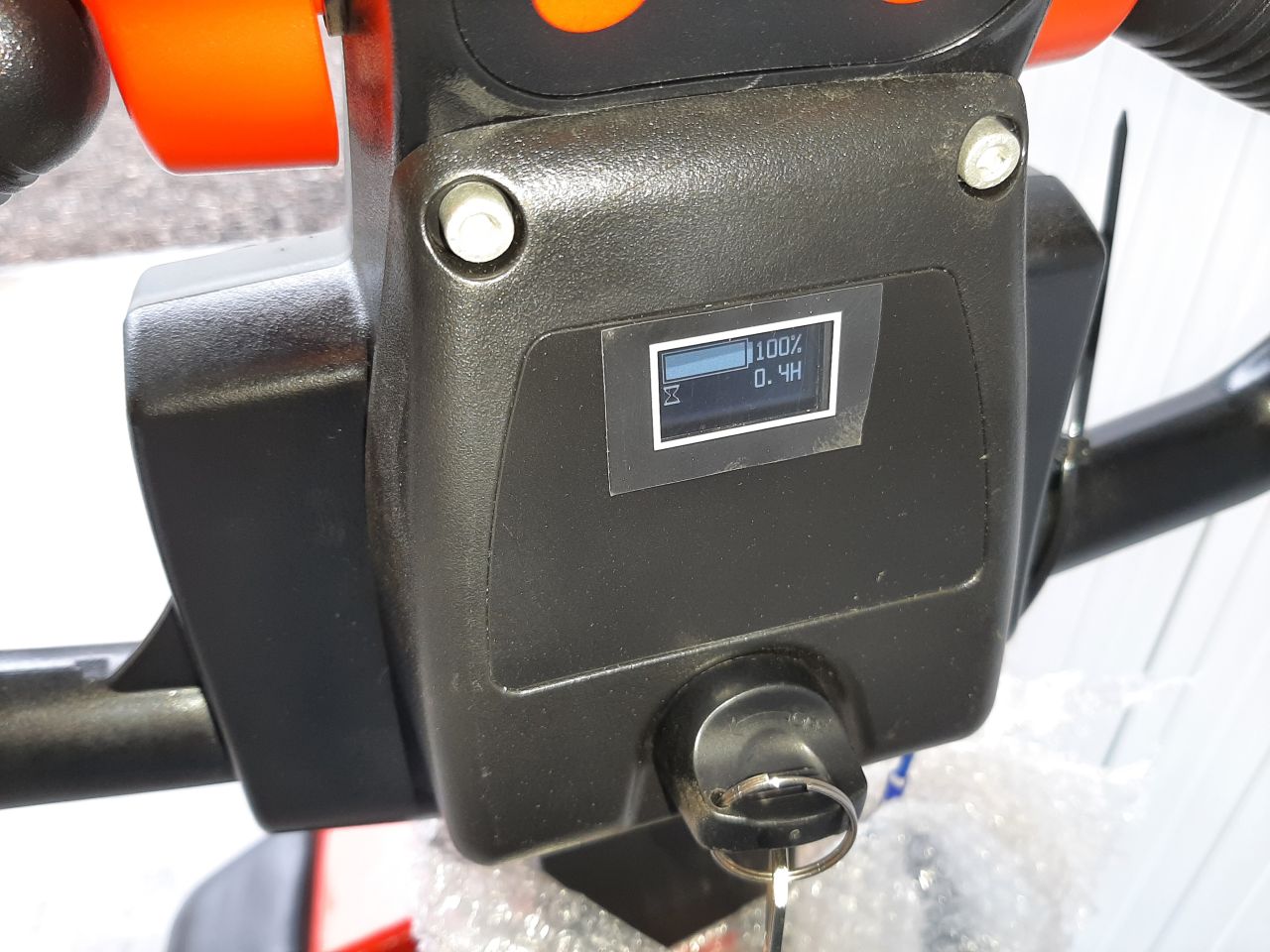 Brede elektrische palletwagen 1800 kg EP EPL185 bj eind 2023