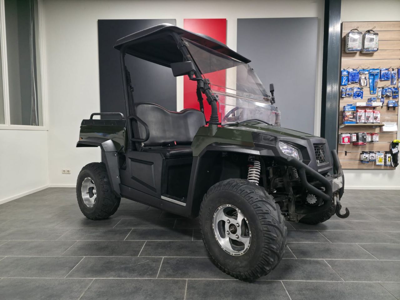 Hisun Sector E1 - Elektrische UTV met autokenteken!