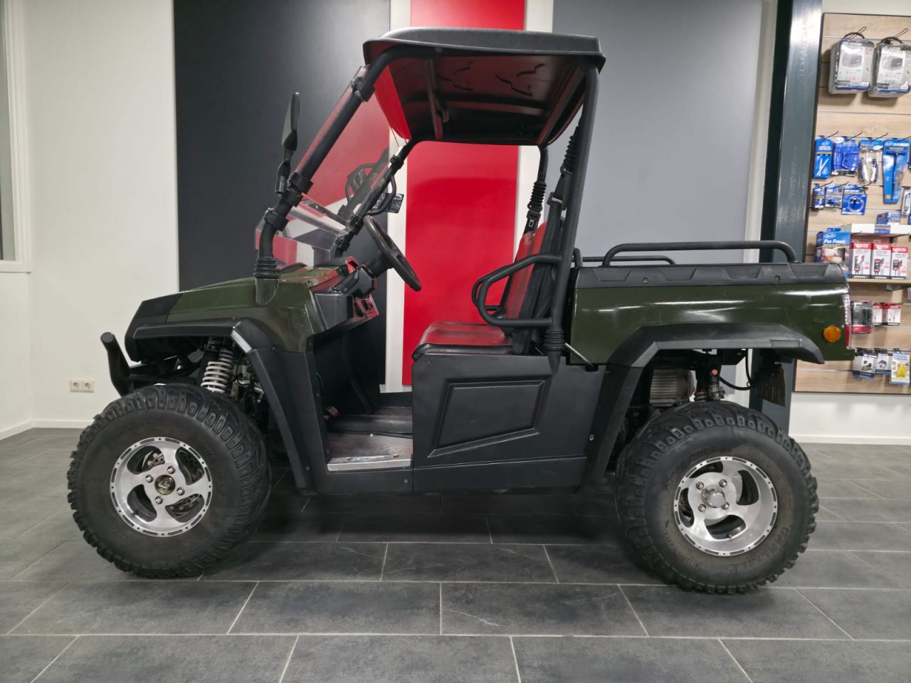 Hisun Sector E1 - Elektrische UTV met autokenteken!