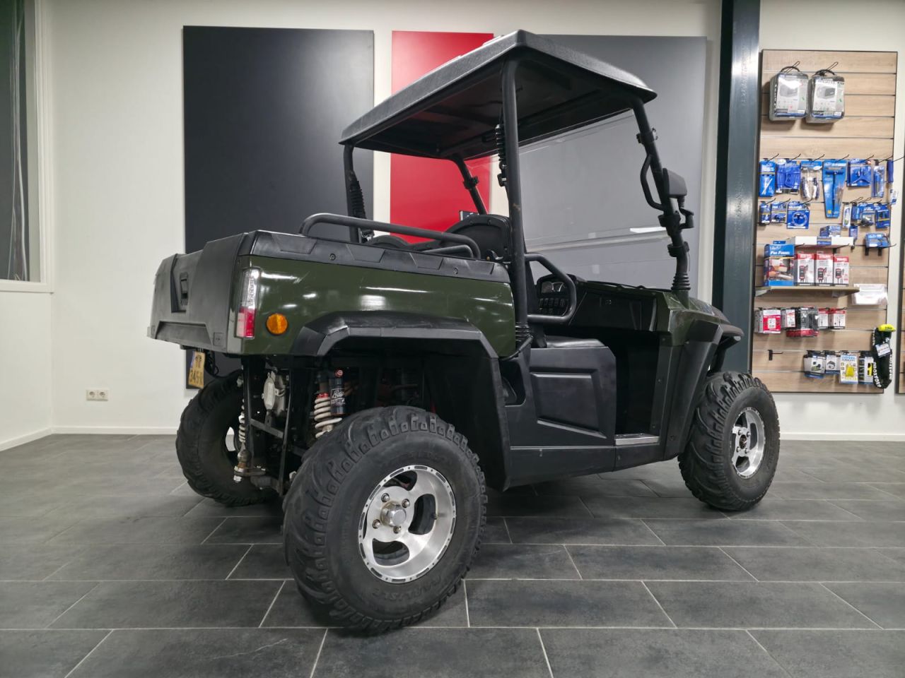 Hisun Sector E1 - Elektrische UTV met autokenteken!