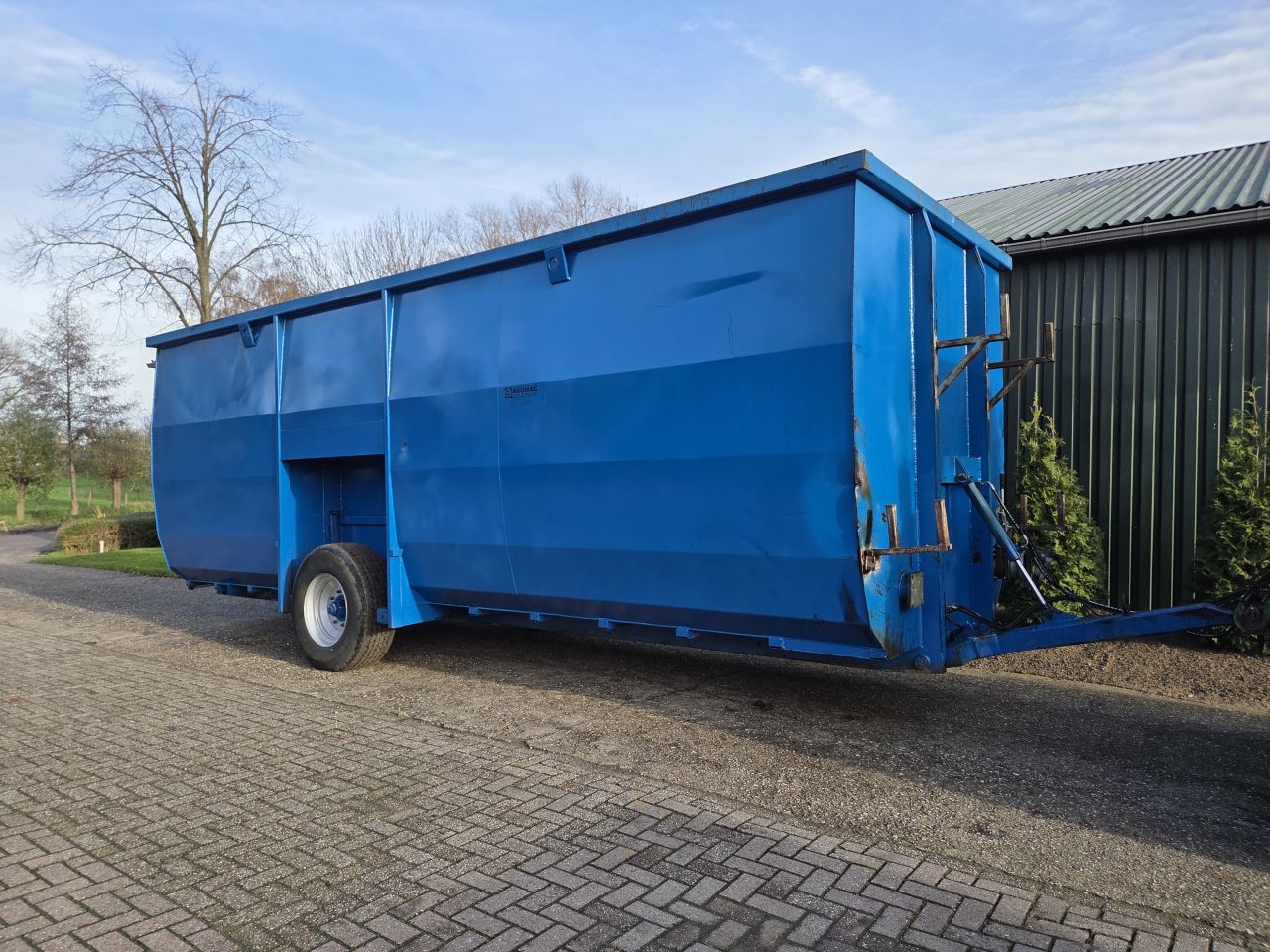 AGOMAC mestcontainer Mestbak 45m3