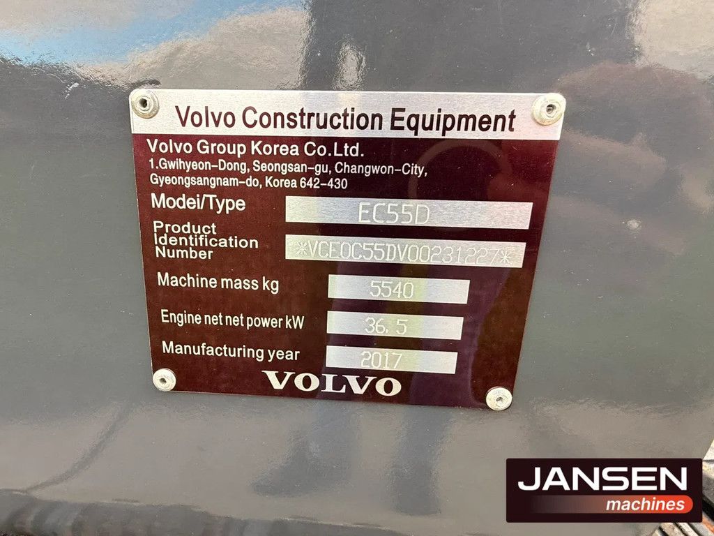 Volvo ec55d