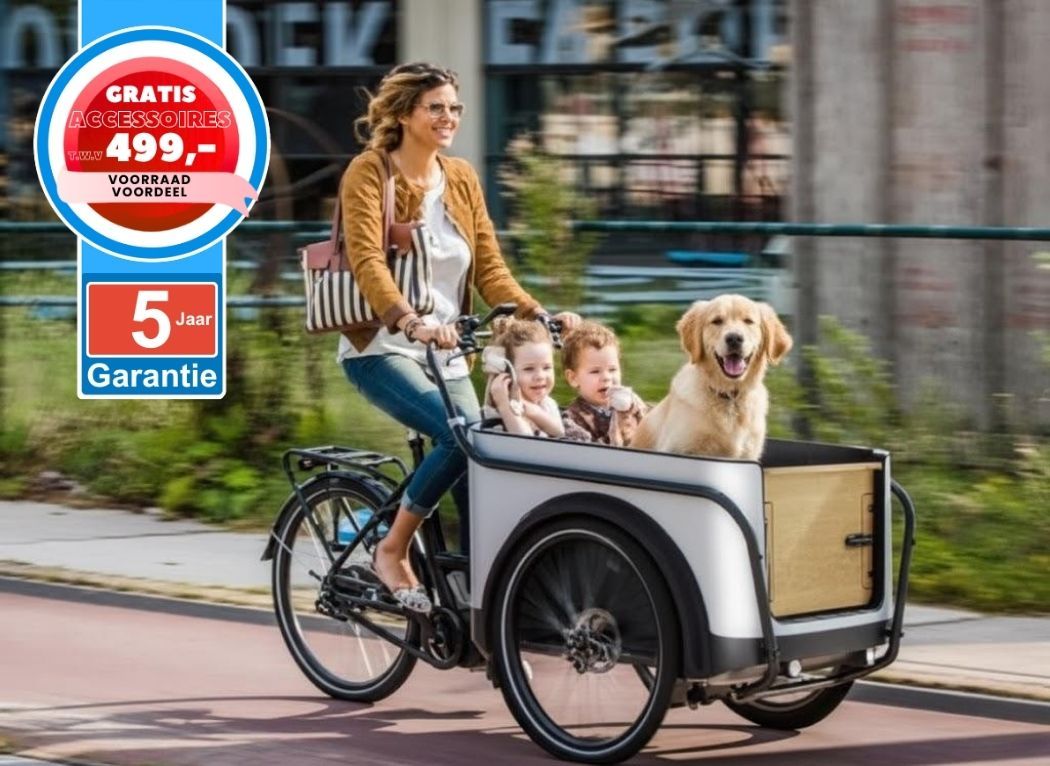 Royal Cargo Bike elektrische bakfiets Nederlandse bakfietsen