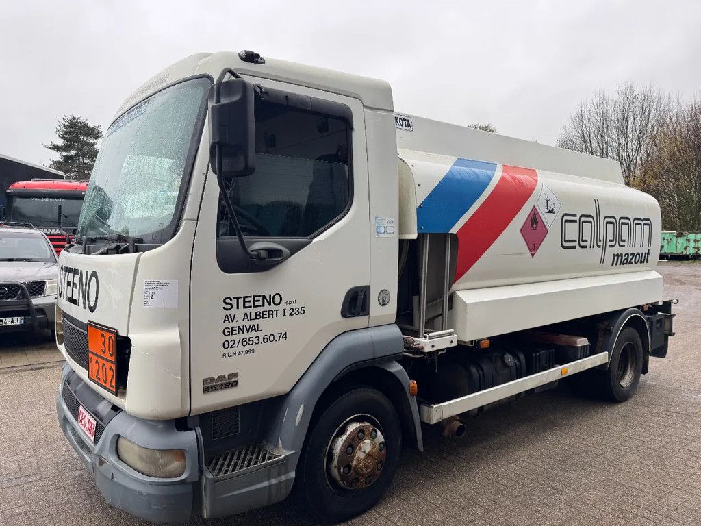 DAF LF 45 **FUELTANKER-PETROLIER-BELGIAN TRUCK**