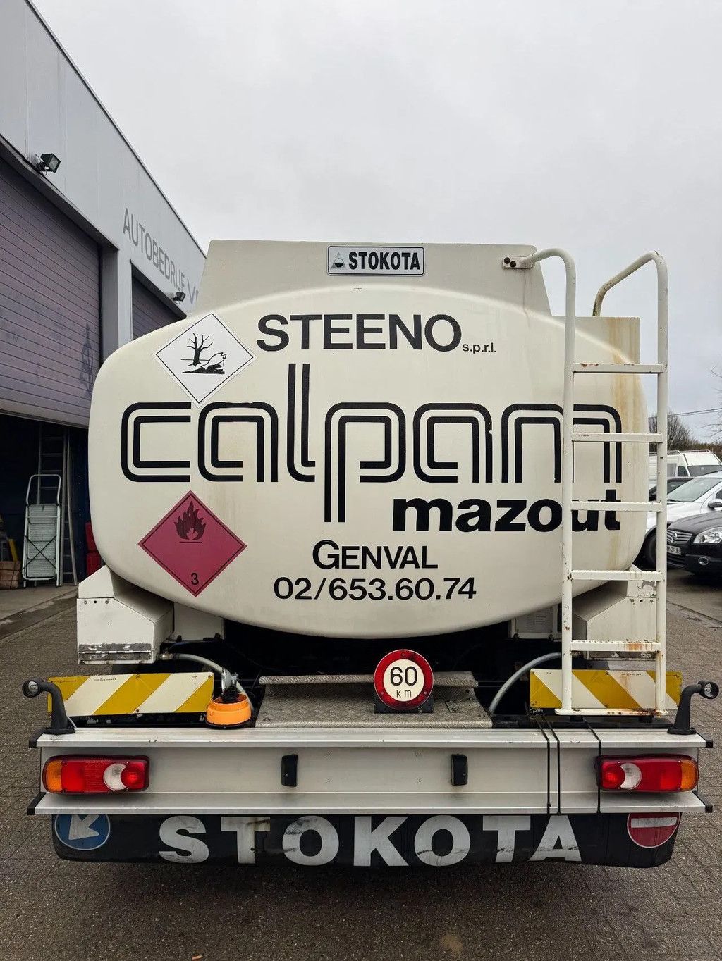 DAF LF 45 **FUELTANKER-PETROLIER-BELGIAN TRUCK**