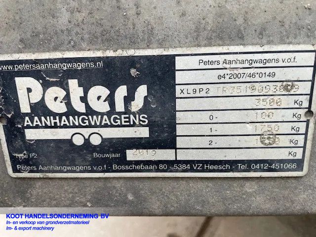 PETERS TR 35 Machinnetransporters