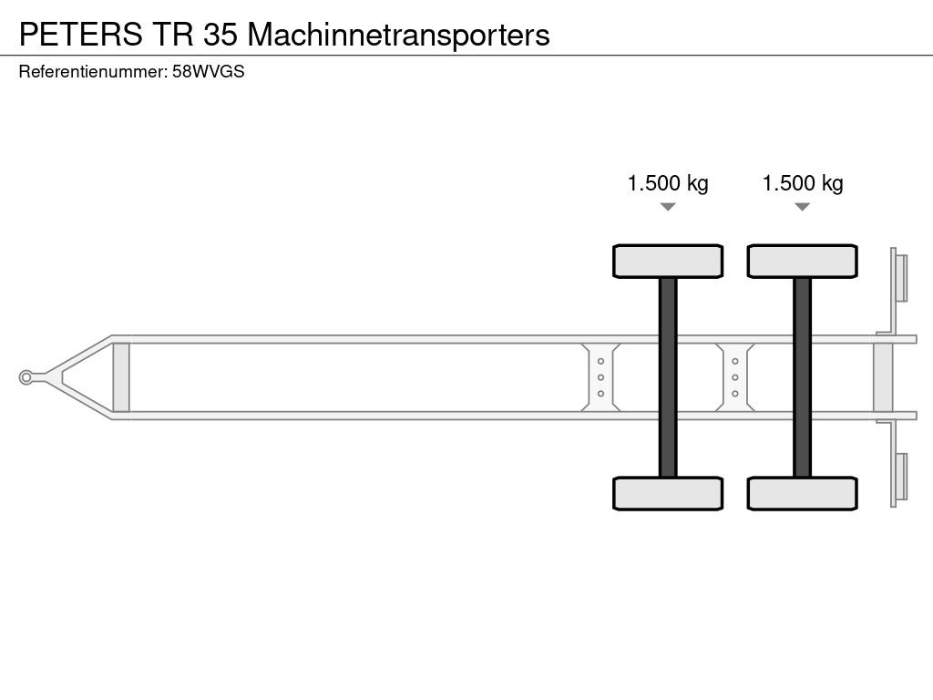 PETERS TR 35 Machinnetransporters
