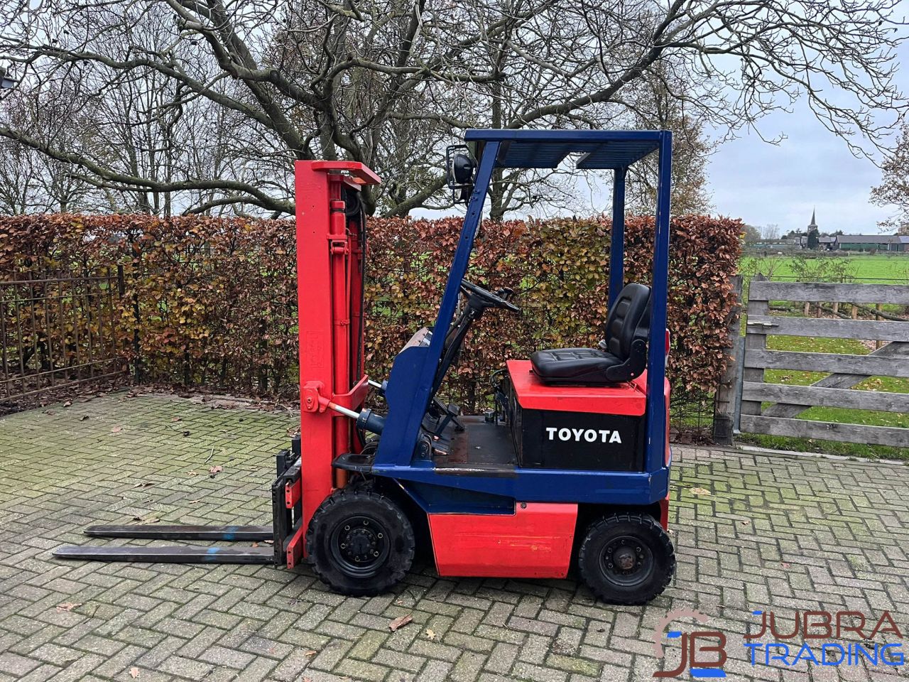 Toyota 4FB10 Elektrische Heftruck | 1990 | 1T | 3M | Duplo Mast