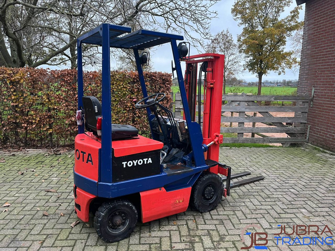 Toyota 4FB10 Elektrische Heftruck | 1990 | 1T | 3M | Duplo Mast
