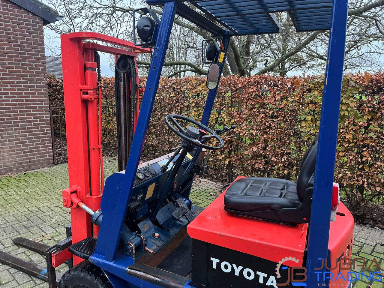Toyota 4FB10 Elektrische Heftruck | 1990 | 1T | 3M | Duplo Mast