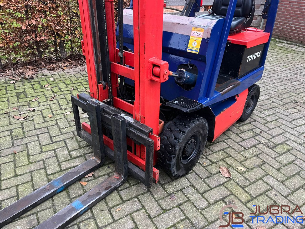 Toyota 4FB10 Elektrische Heftruck | 1990 | 1T | 3M | Duplo Mast