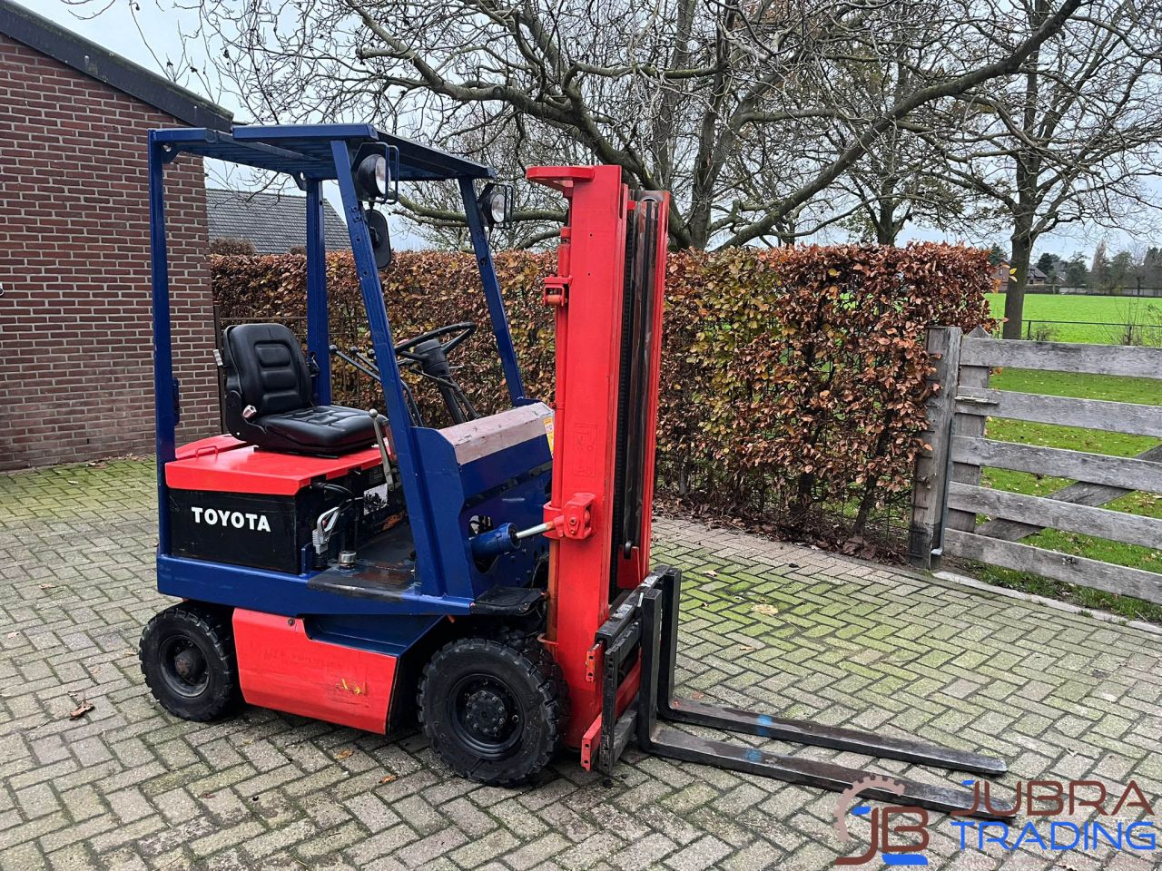 Toyota 4FB10 Elektrische Heftruck | 1990 | 1T | 3M | Duplo Mast