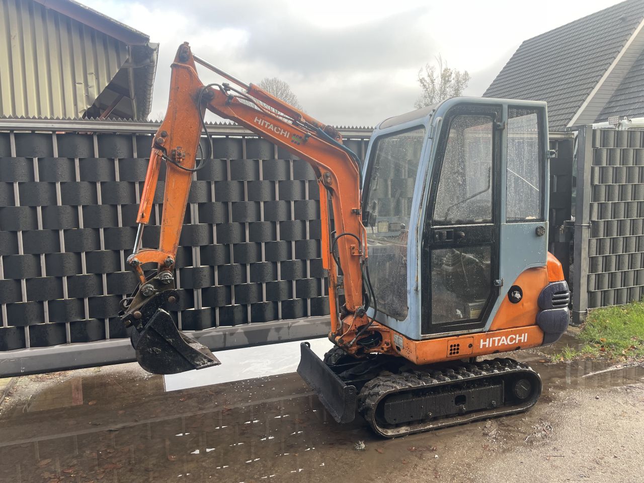 Hitachi EX 15 mini graafmachine kubota hitachi yanmar bobcat
