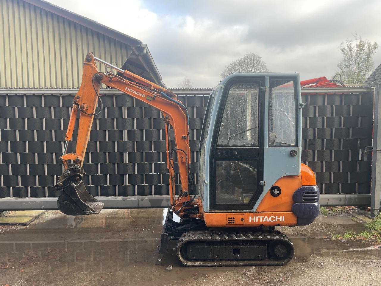 Hitachi EX 15 mini graafmachine kubota hitachi yanmar bobcat