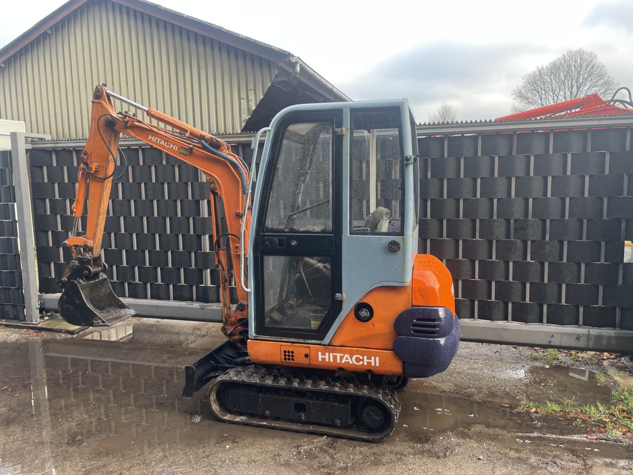 Hitachi EX 15 mini graafmachine kubota hitachi yanmar bobcat