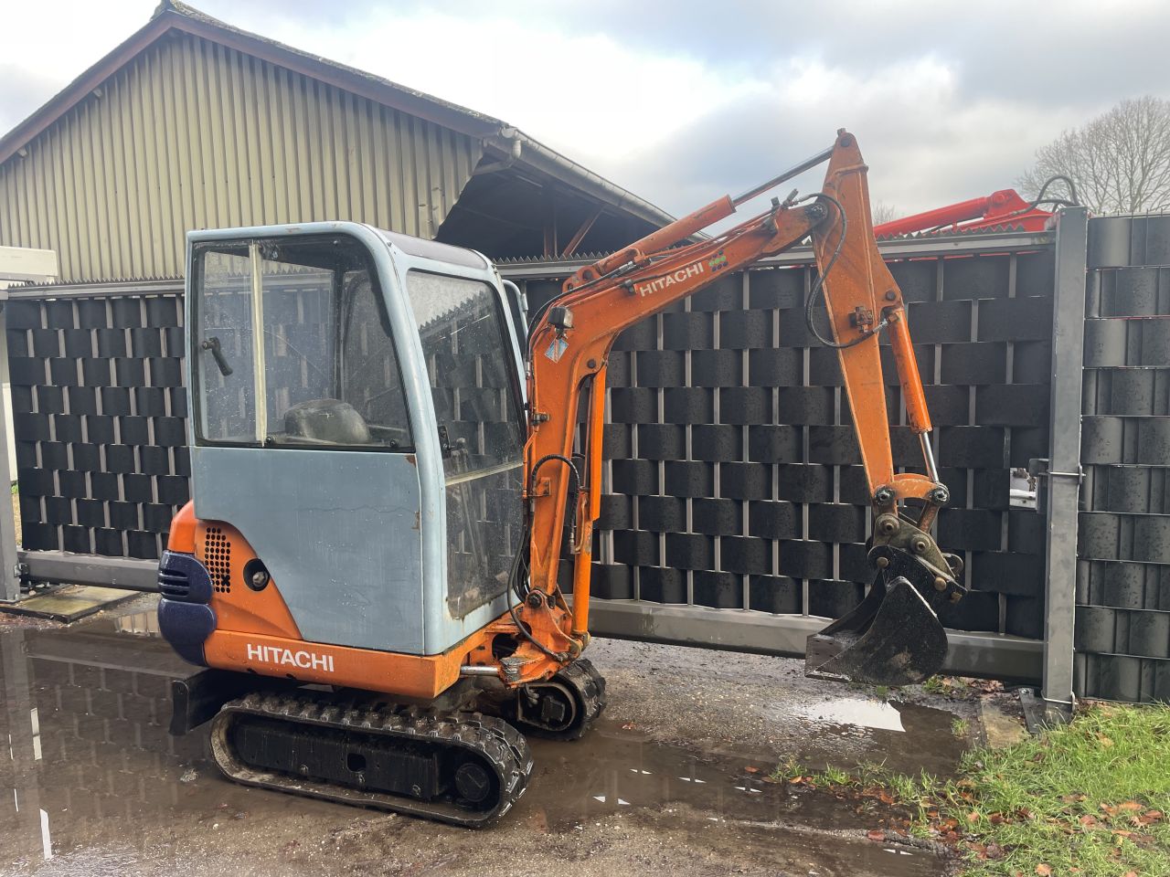 Hitachi EX 15 mini graafmachine kubota hitachi yanmar bobcat